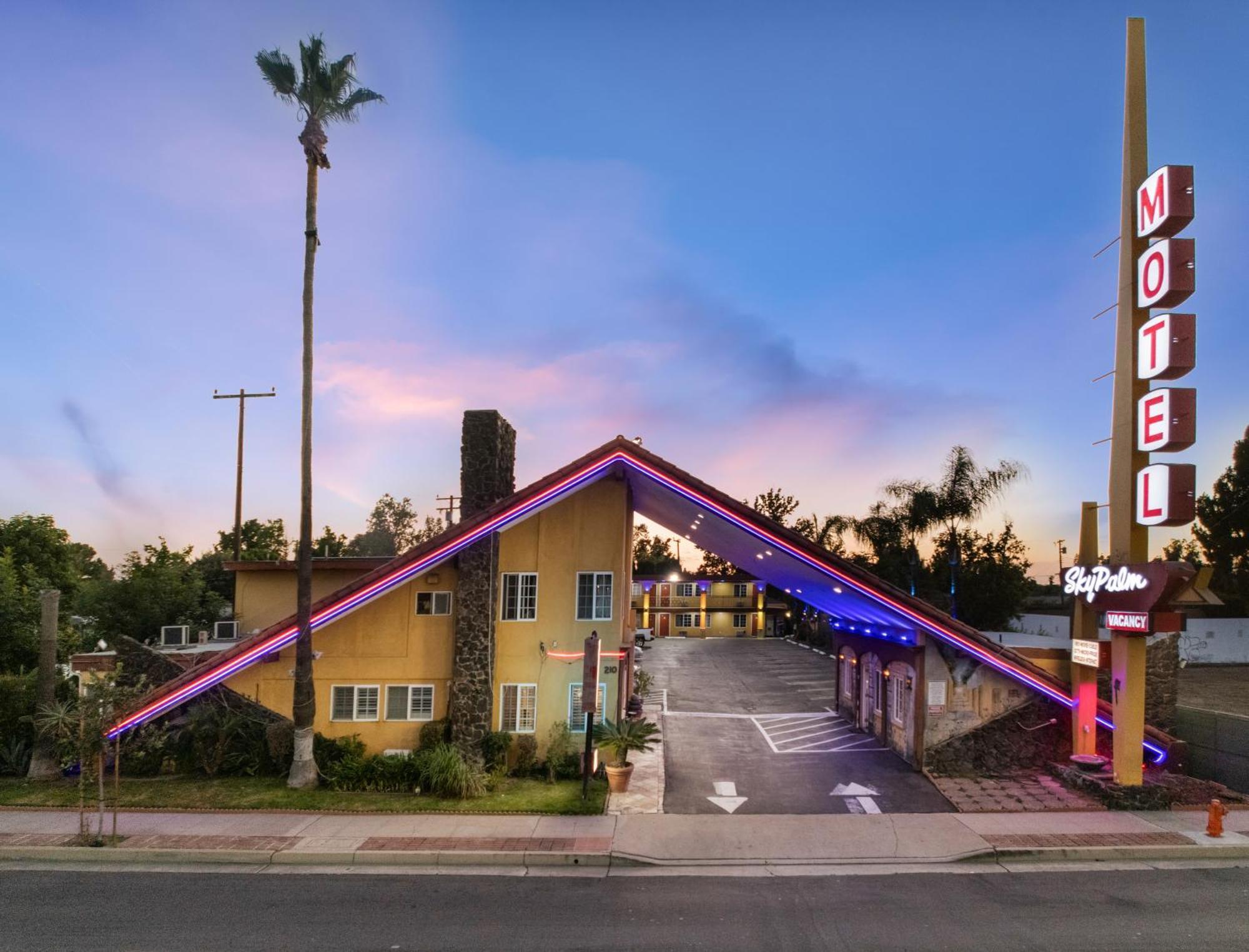 Sky Palm Motel - Orange Dış mekan fotoğraf